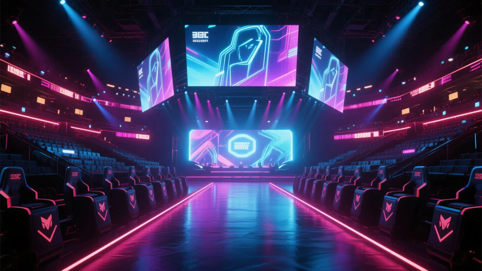 英雄联盟赛事现场